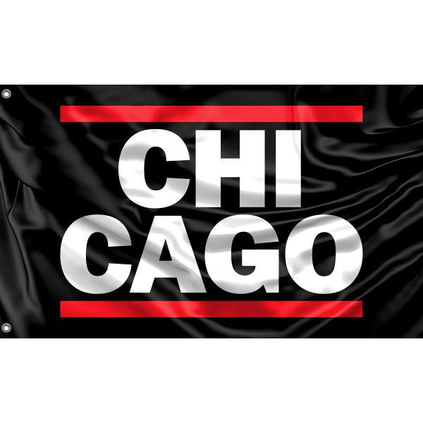 Chicago Flag Unique Hip Hop Style - Flag Republic