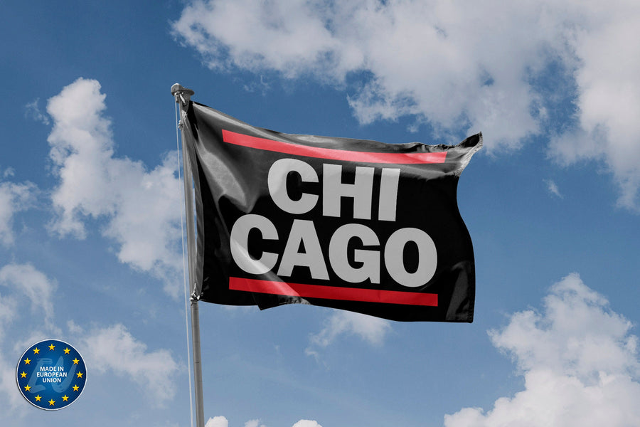 Chicago Flag Unique Hip Hop Style - Flag Republic