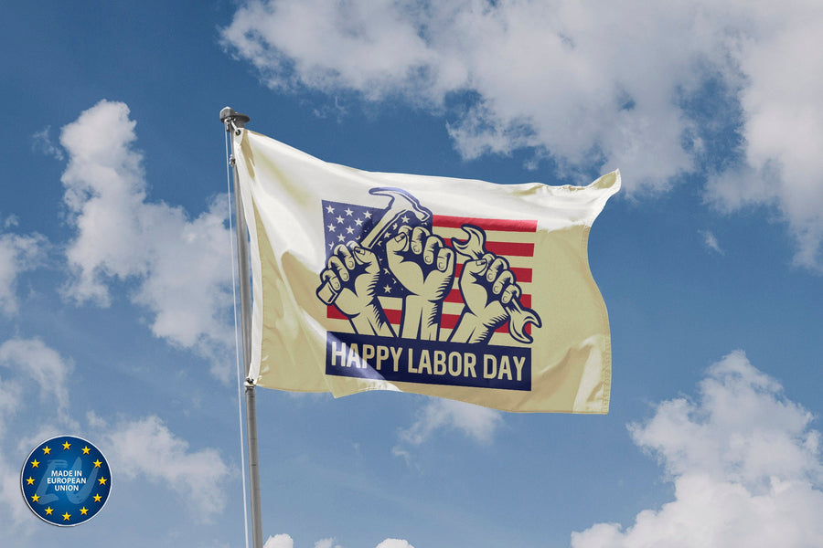 Labor Day Celebration Flag II - Flag Republic