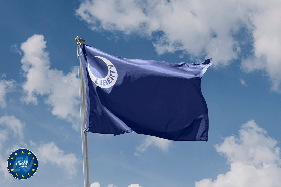 Fort Moultrie Historic Liberty Moon Flag - Flag Republic