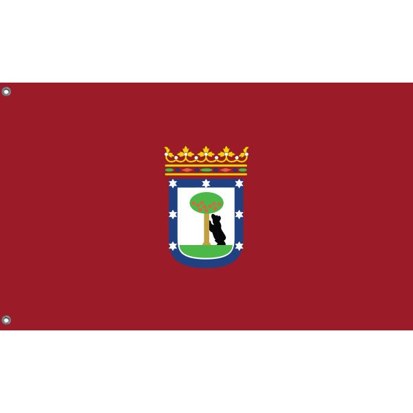 Madrid City Flag - Flag Republic