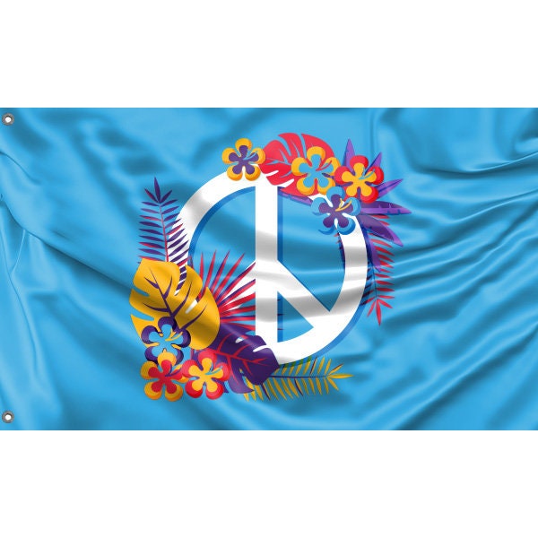 Peace Sign Flag III