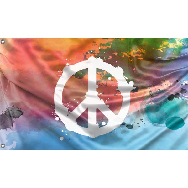 Peace Sign Flag IV