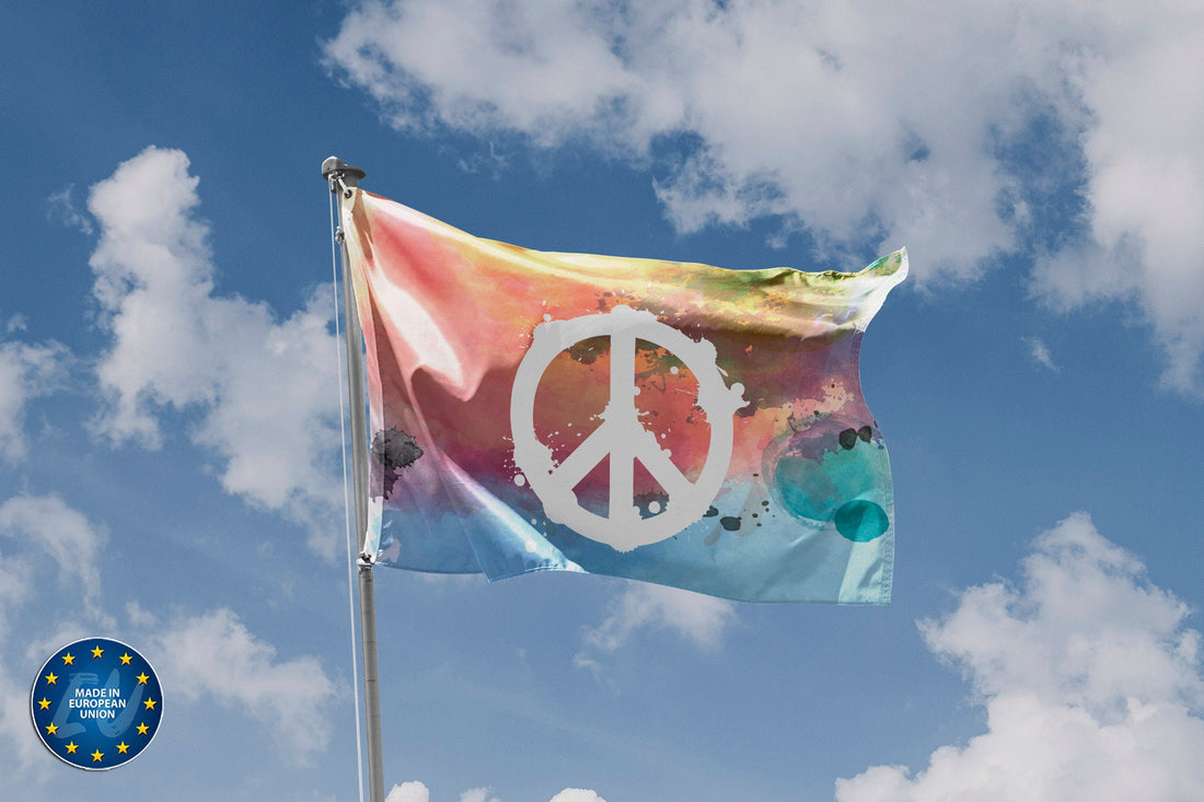 Peace Sign Flag IV