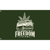 Weed Freedom Club Flag