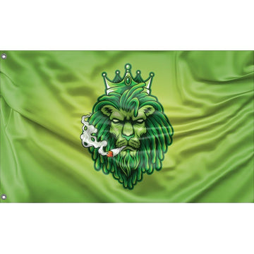 Rasta Lion Flag