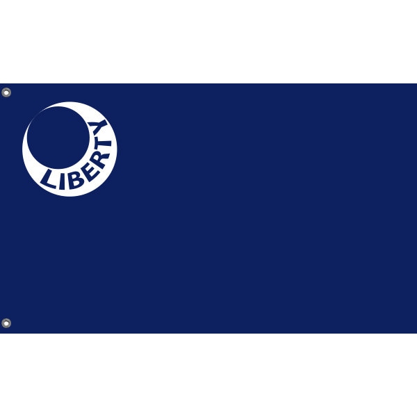 Fort Moultrie Historic Liberty Moon Flag - Flag Republic