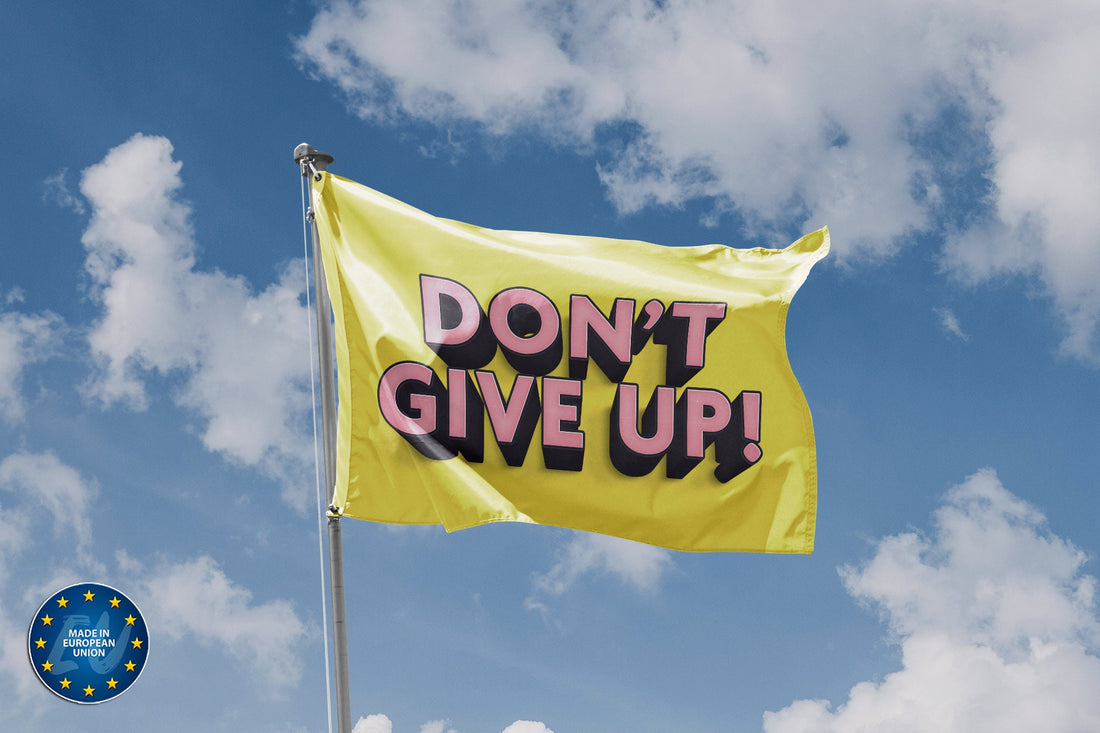 Don't Give Up Yellow Flag