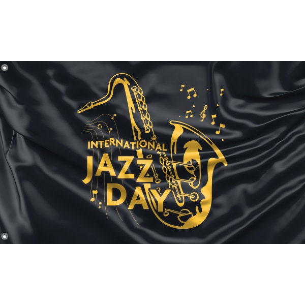 International Jazz Day Flag - Flag Republic