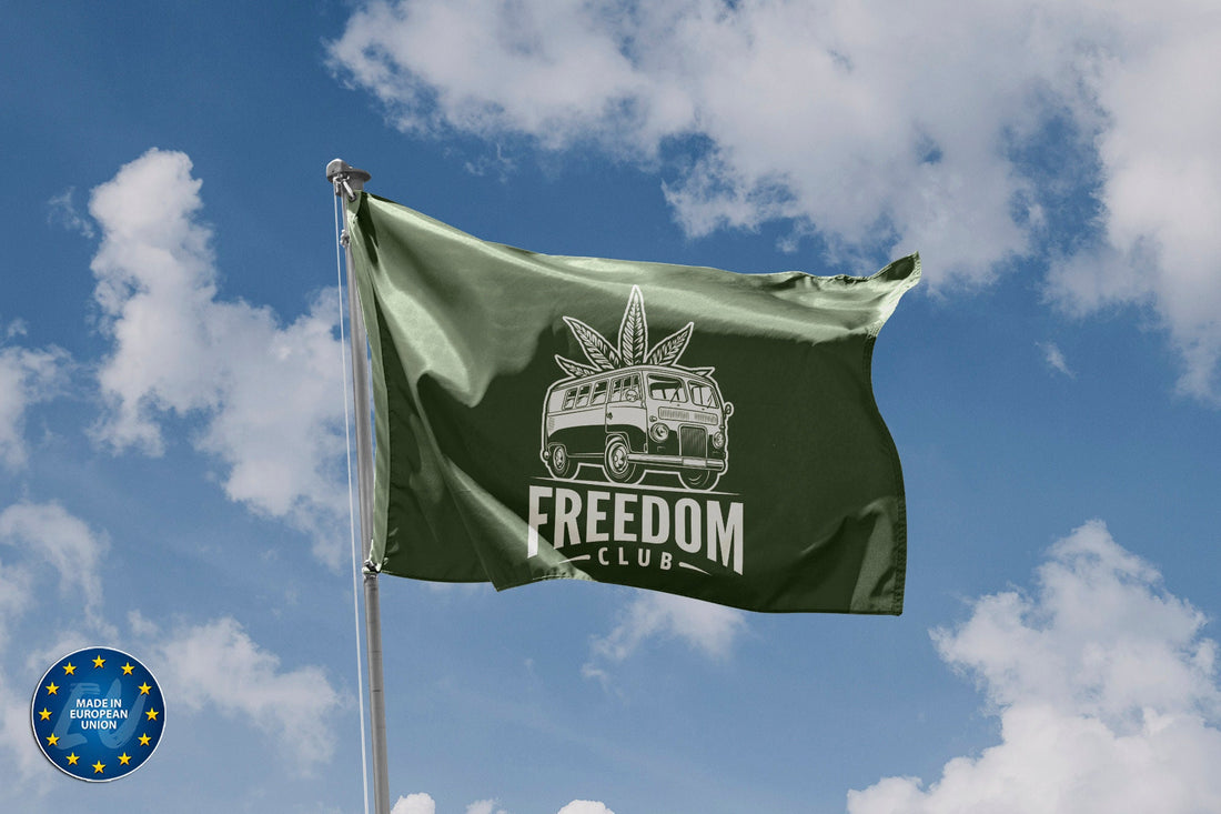 Weed Freedom Club Flag