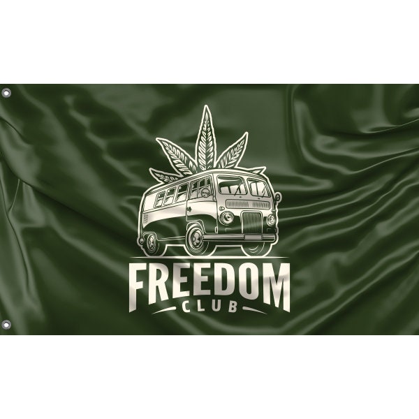 Weed Freedom Club Flag