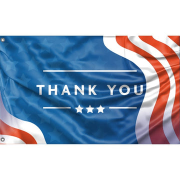 Thank You American Style Flag - Flag Republic