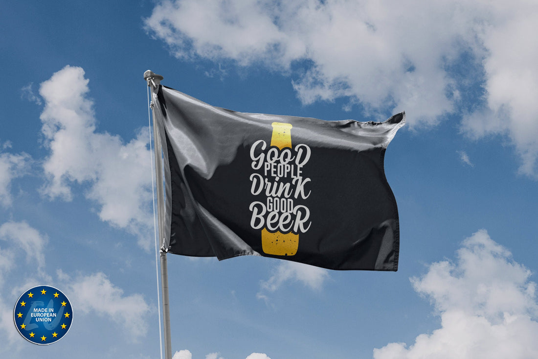 Good People Drink Good Beer Flag