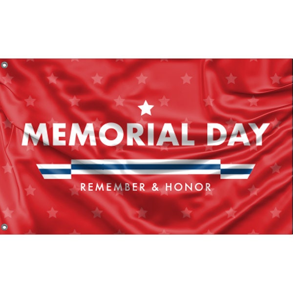 Memorial Day Red Flag