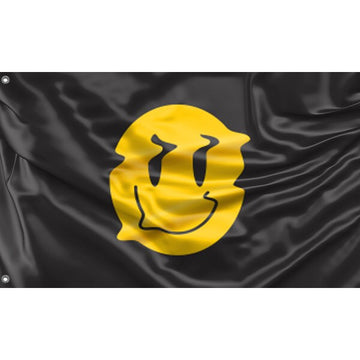 Wrinkle Smiley Face Flag - Flag Republic