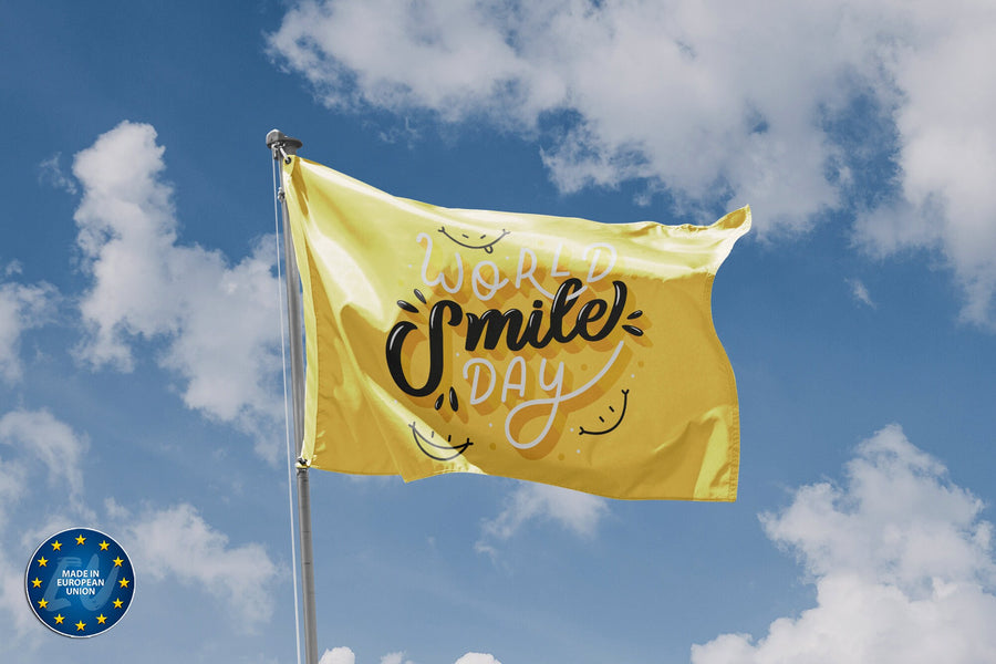 World Smile Day Flag