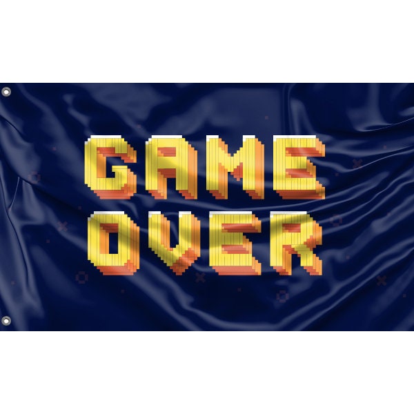 Game Over Flag - Flag Republic