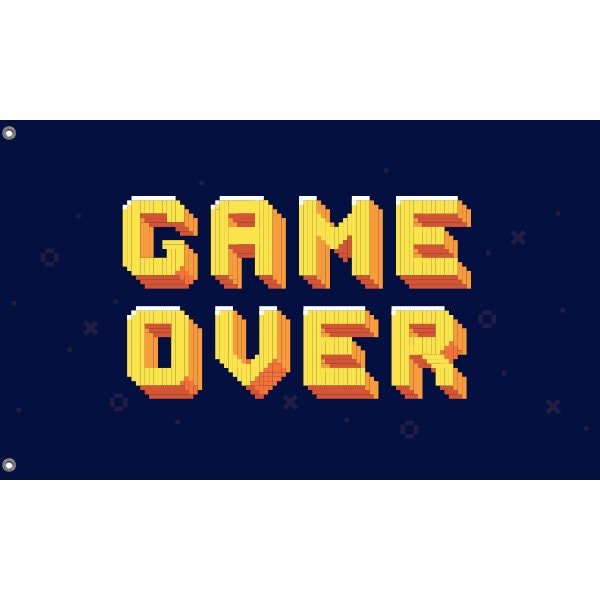 Game Over Flag - Flag Republic