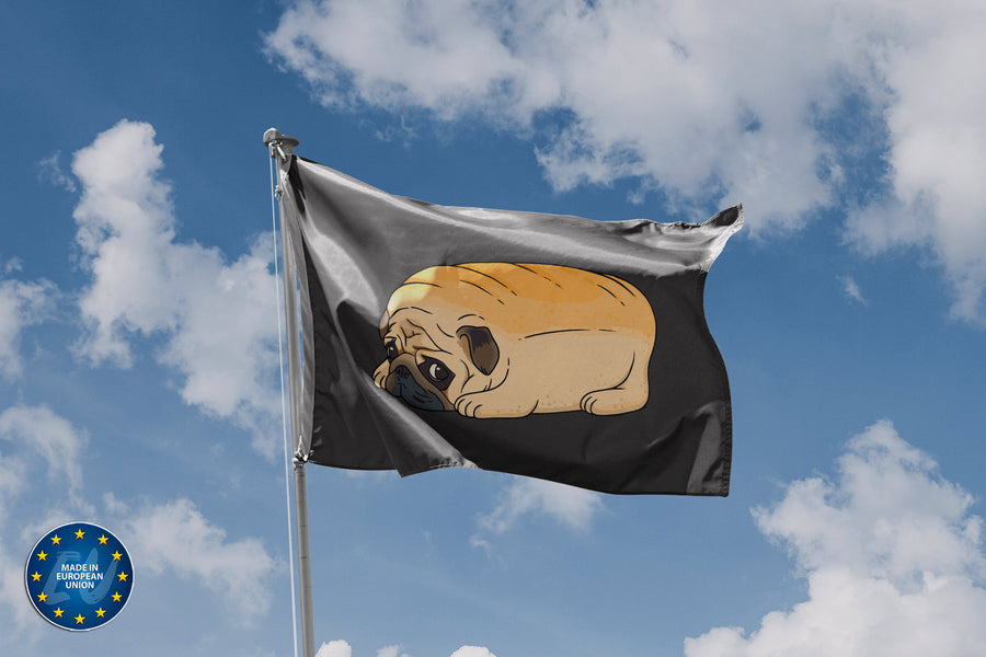 Pug Bread Flag