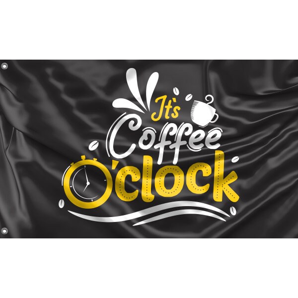 Coffee O'Clock Flag