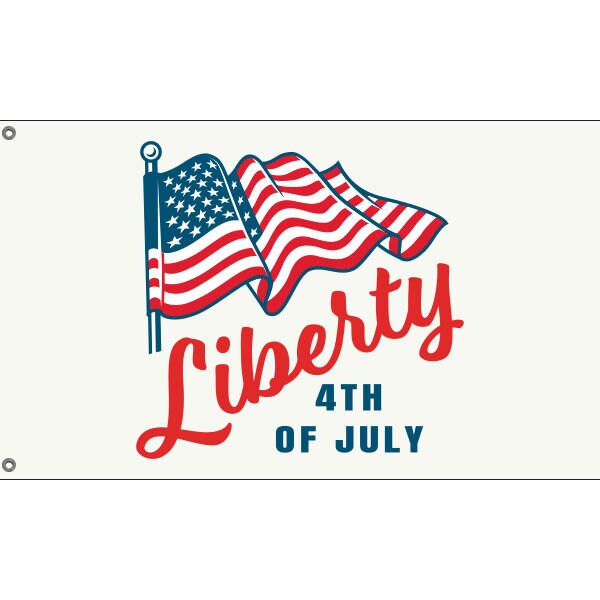 Liberty 4th Of July Flag - Flag Republic