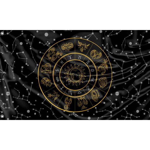 Zodiac Signs Flag - Flag Republic