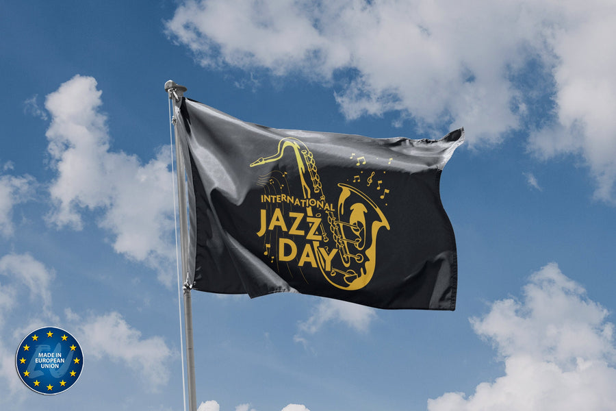 International Jazz Day Flag - Flag Republic