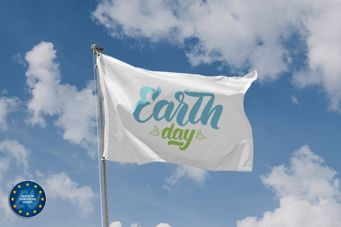 Minimalistic Earth Day Flag