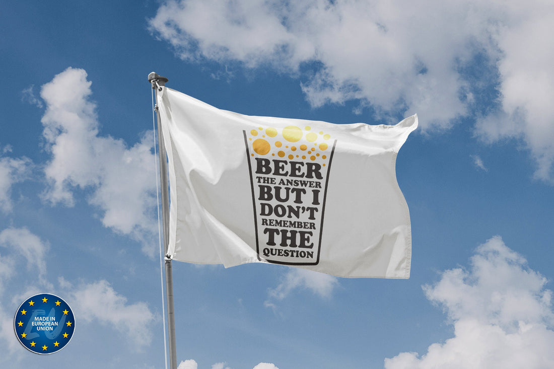 Beer The Answer Flag - Flag Republic