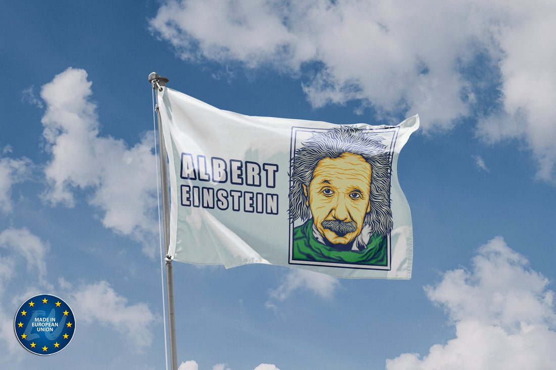 Albert Einstein Flag - Flag Republic