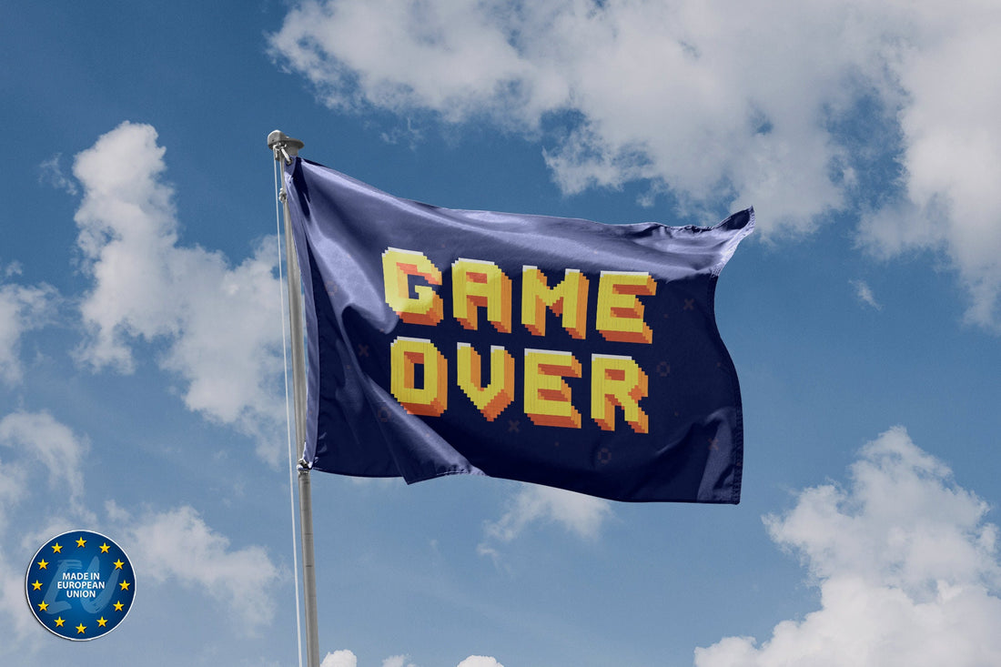 Game Over Flag - Flag Republic