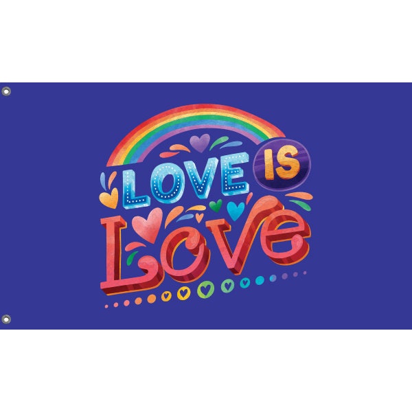 Love Is Love Flag