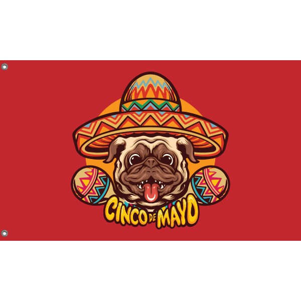 Cinco De Mayo Flag