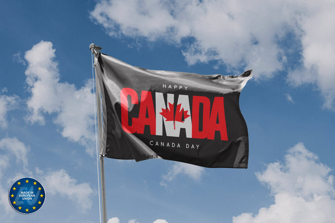 Happy Canada Day Flag - Flag Republic