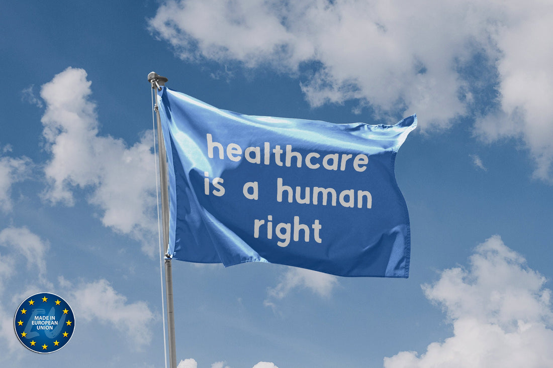 Healthcare Is A Human Right Flag