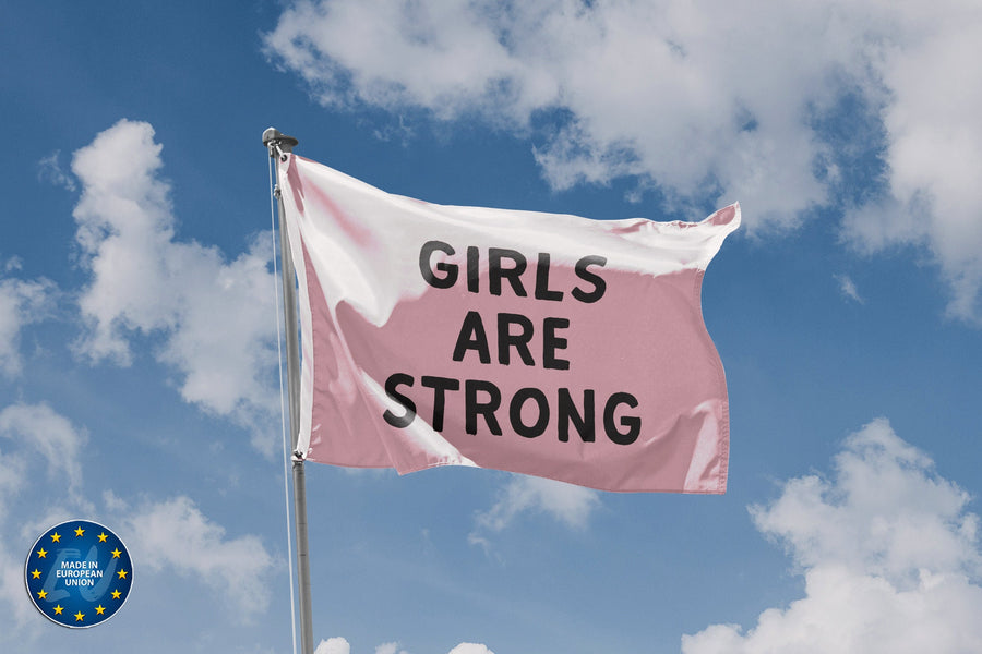 Girls Are Strong Flag - Flag Republic