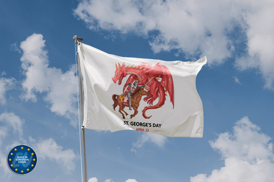 St. George's Day Flag - Flag Republic