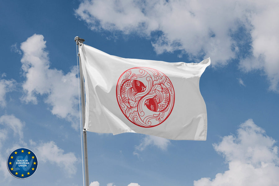 Red Fish Flag - Flag Republic