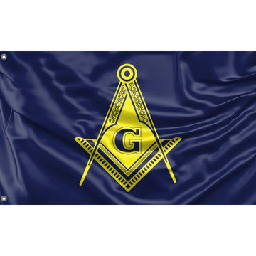 Blue Masonic Flag