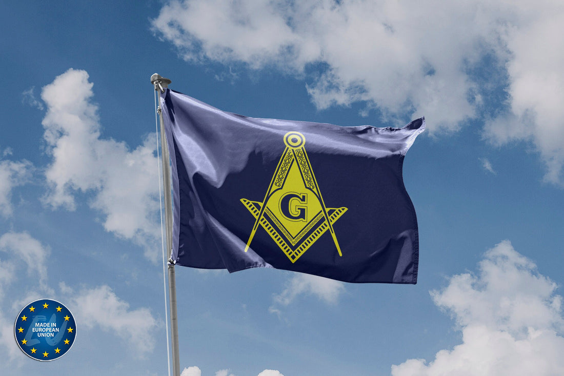 Blue Masonic Flag