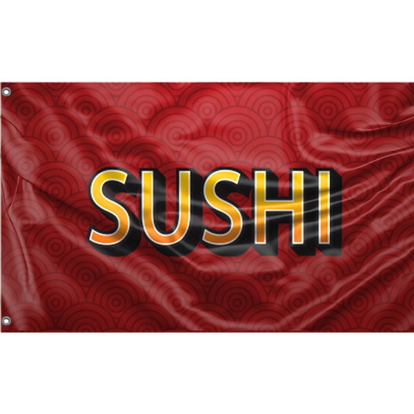 Sushi Sign Flag - Flag Republic