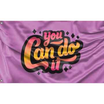 You Can Do It Pastel Flag