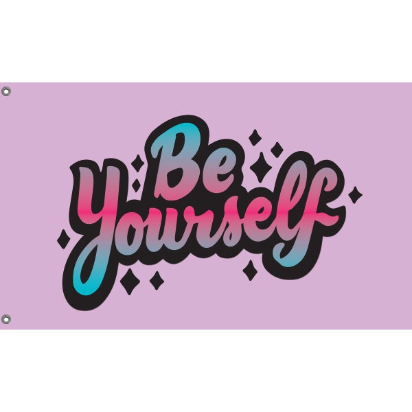 Be Yourself Pastel Flag - Flag Republic