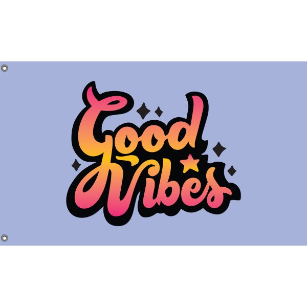 Good Vibes Pastel Flag - Flag Republic