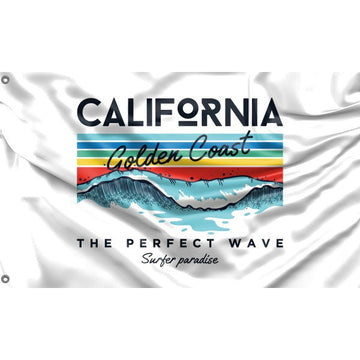 California Golden Coast Flag