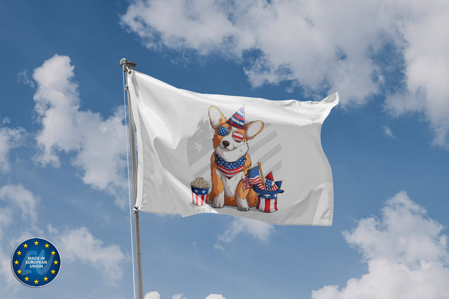 American Corgi Flag - Flag Republic