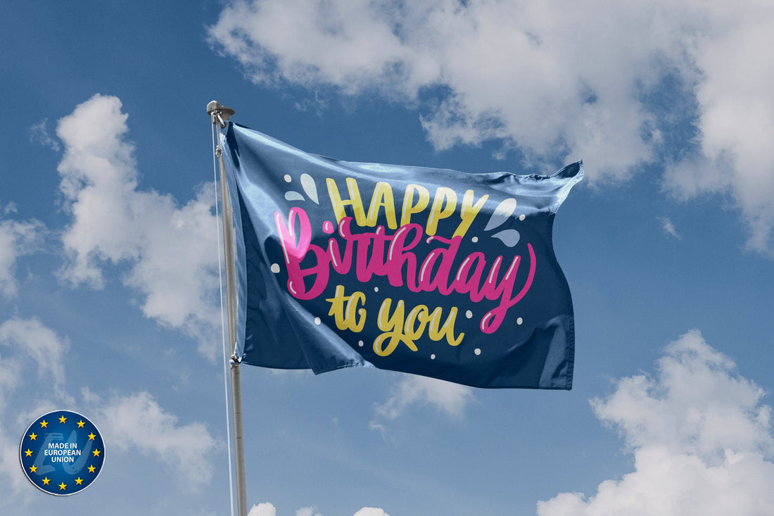 Happy Birthday To You Flag