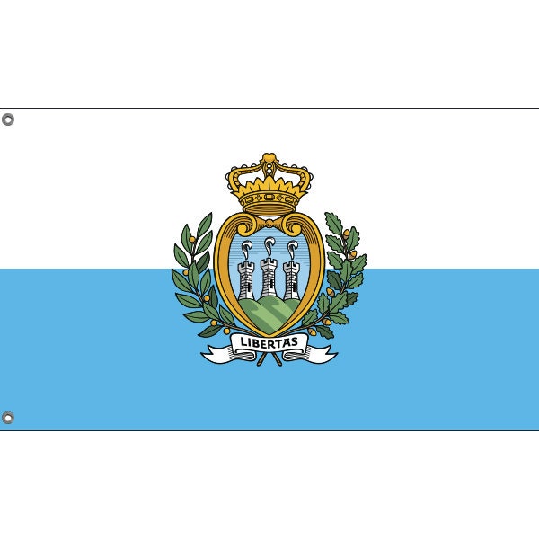 San Marino Flag - Flag Republic