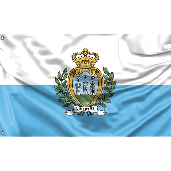 San Marino Flag - Flag Republic