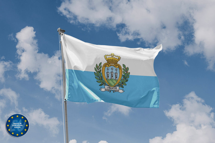 San Marino Flag - Flag Republic